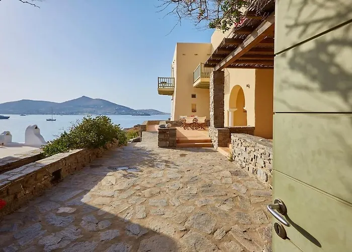 Ochre Dream, Beach Front & Sunset Villa Naousa